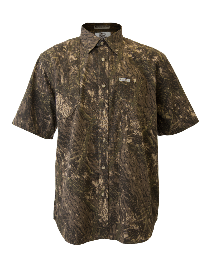 Hunting Shirts - Men's - Short Sleeve Camo Hunting Shirt - FH