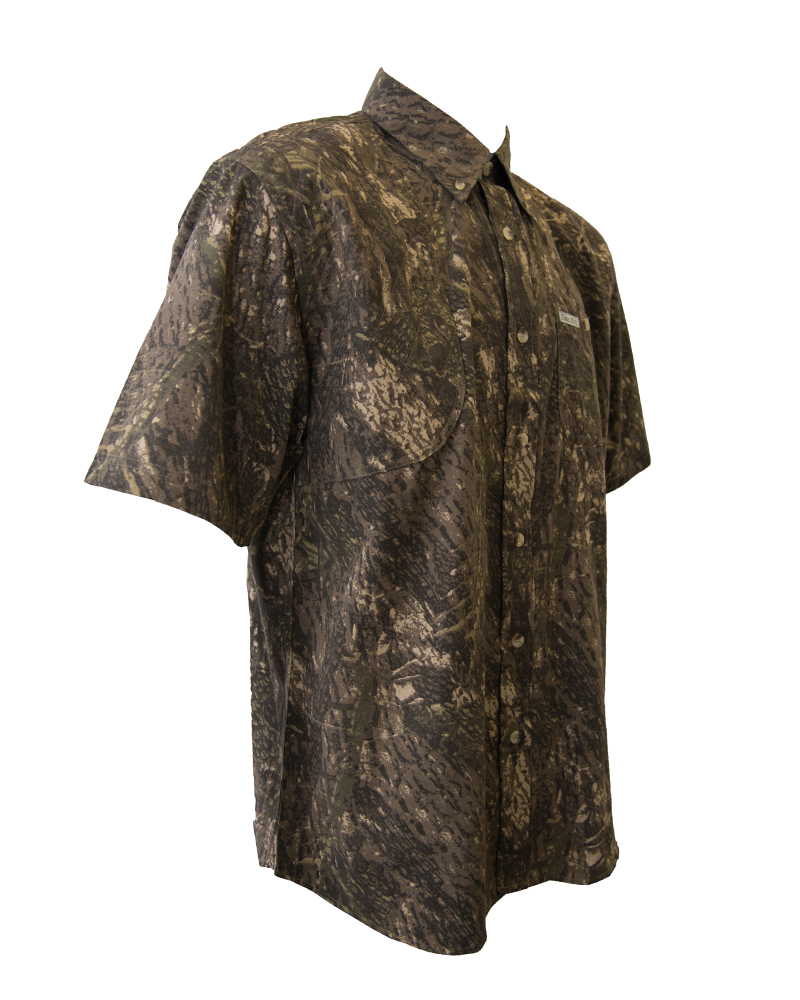 Hunting Shirts - Men's - Short Sleeve Camo Hunting Shirt - FH Outfitters