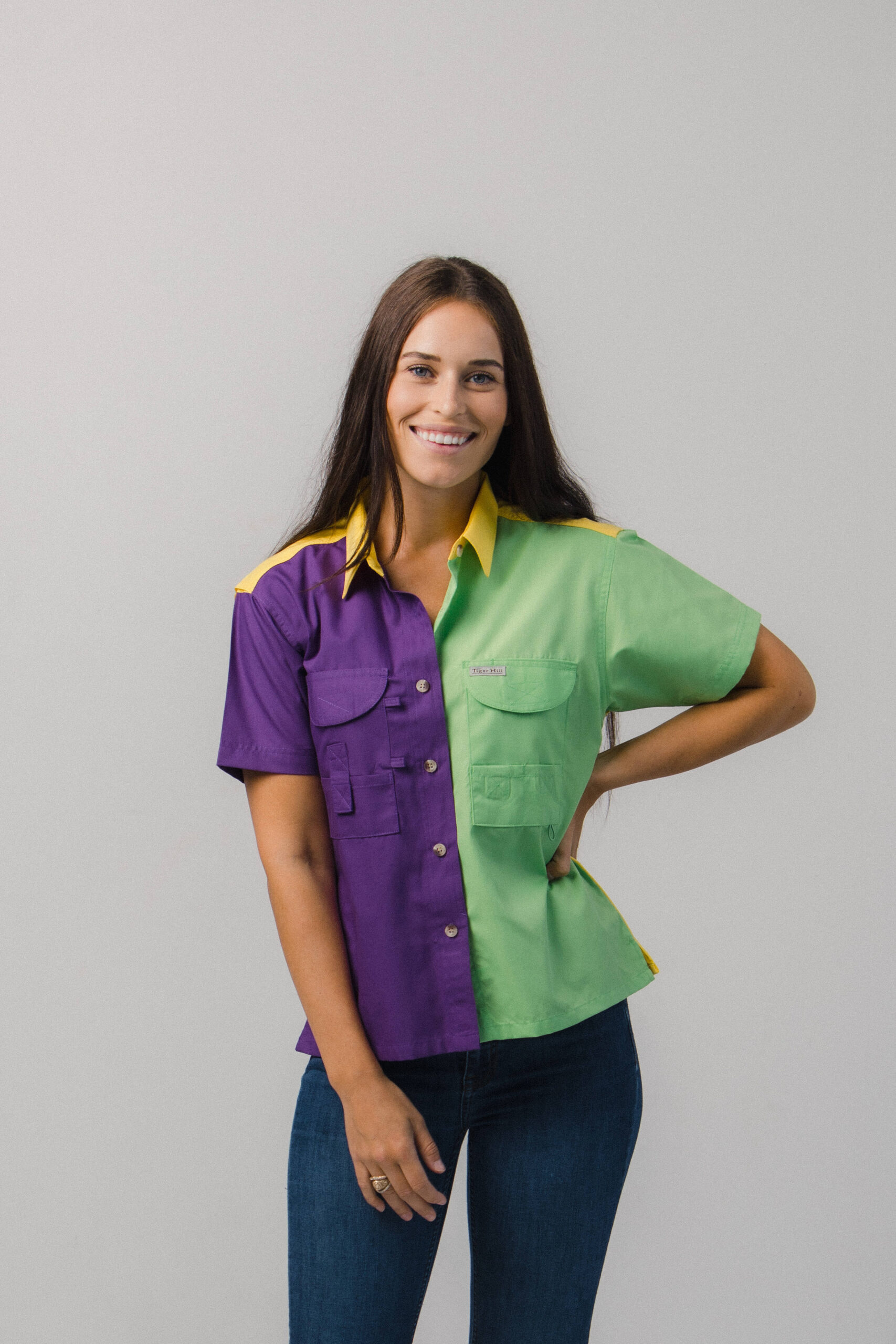 Habit Women's Light Purple Fishing & Outdoor Shirt Size M Lightweight  Button Up