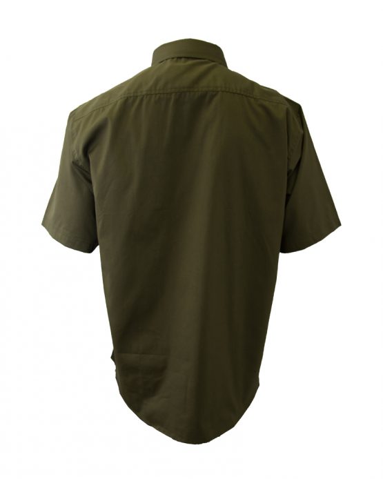 Men's Hunting Shirt, Short Sleeve Hunting Shirt, Army Green Hunting Shirt