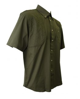 Men's Hunting Shirt, Short Sleeve Hunting Shirt, Army Green Hunting Shirt